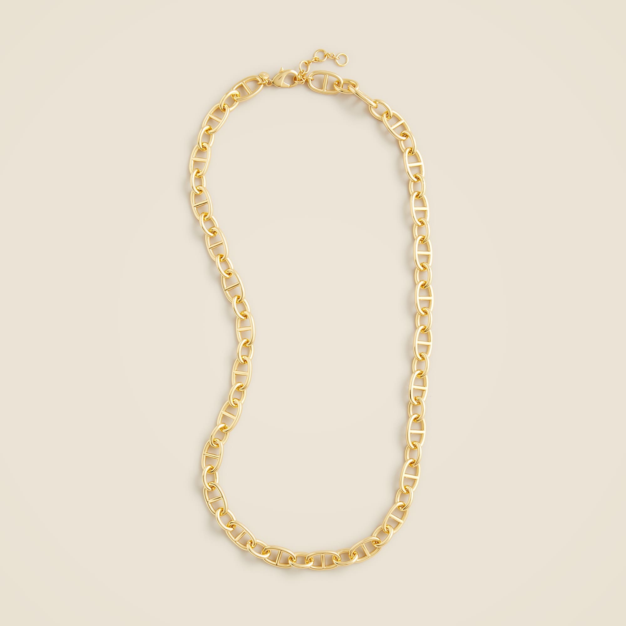  Signature gold-link necklace