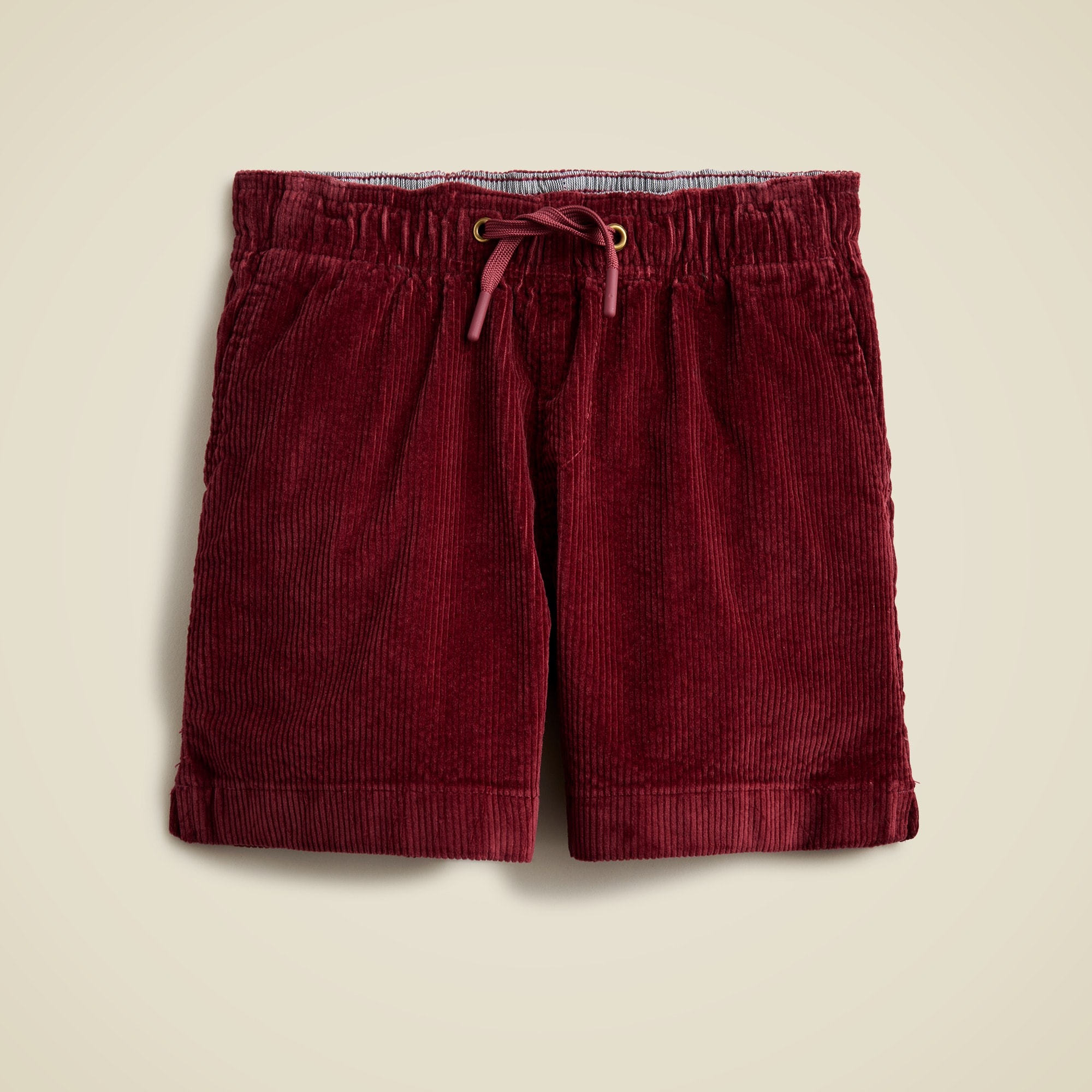 boys Kids' pull-on short in wide-wale corduroy