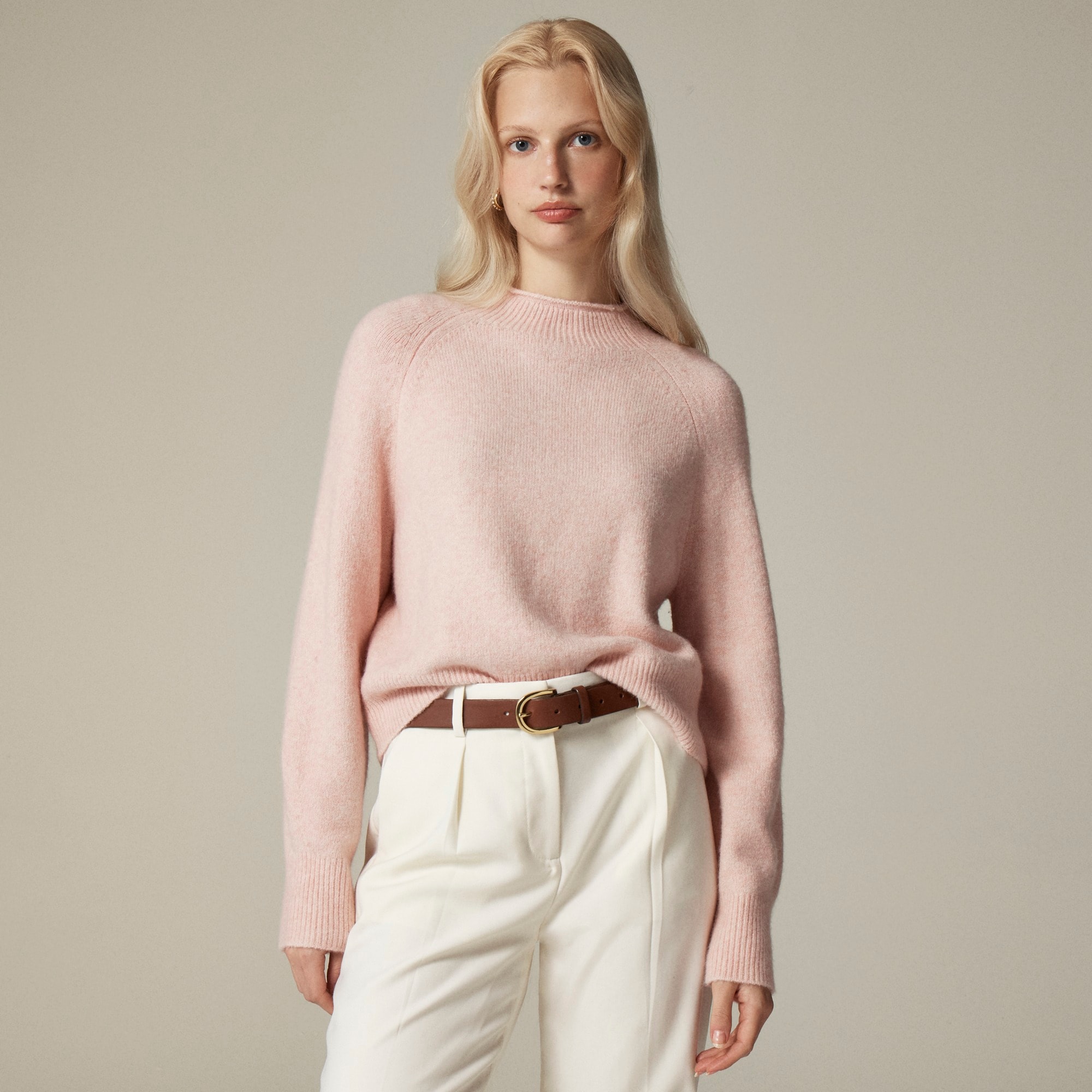 womens Rollneck&trade; sweater in Supersoft yarn