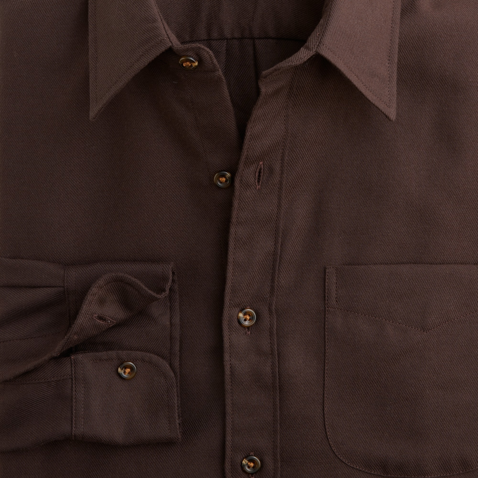 Cotton-cashmere blend shirt