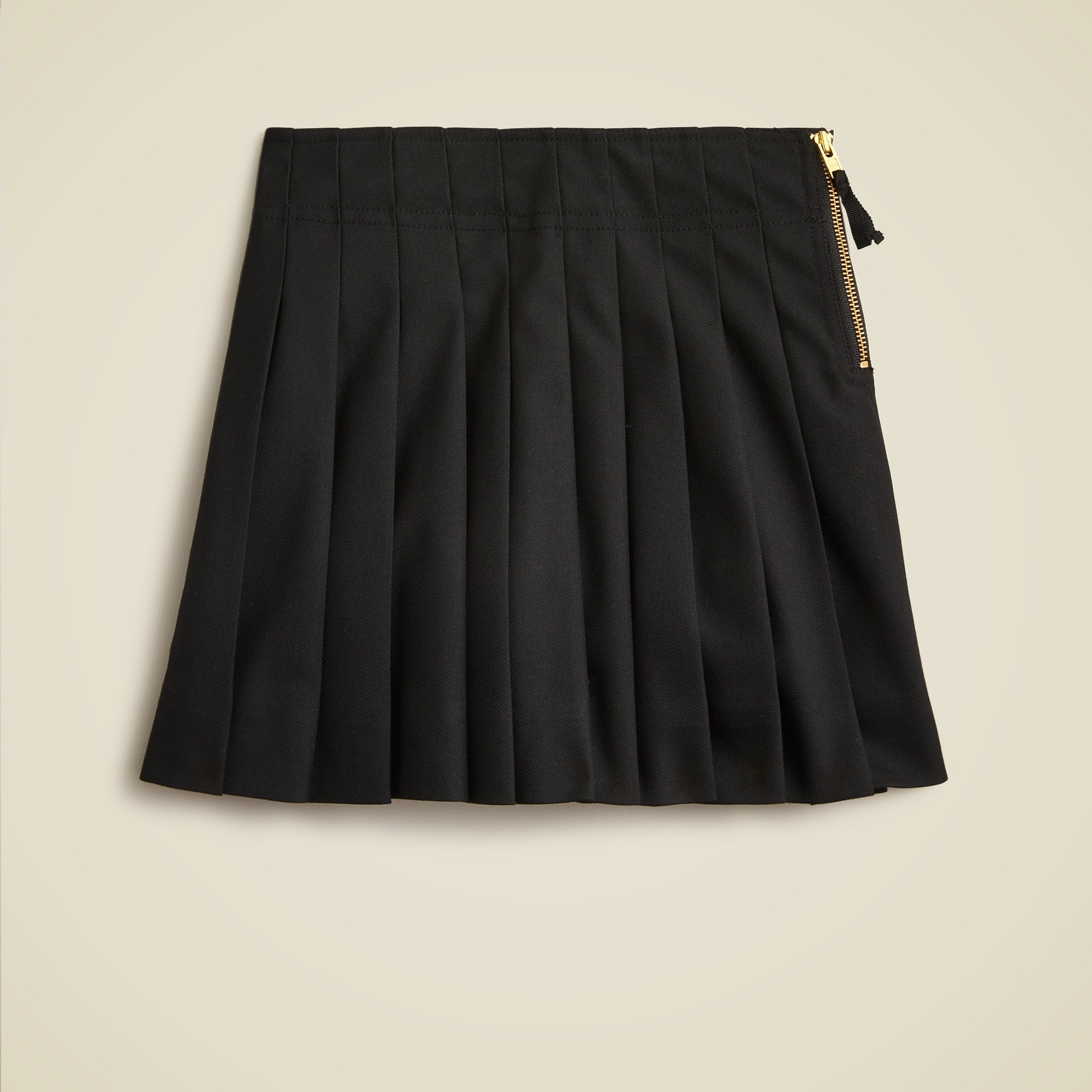  Girls' uniform pleated skirt