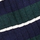 Cotton-blend socks in stripe NAVY GREEN WHT MULTI