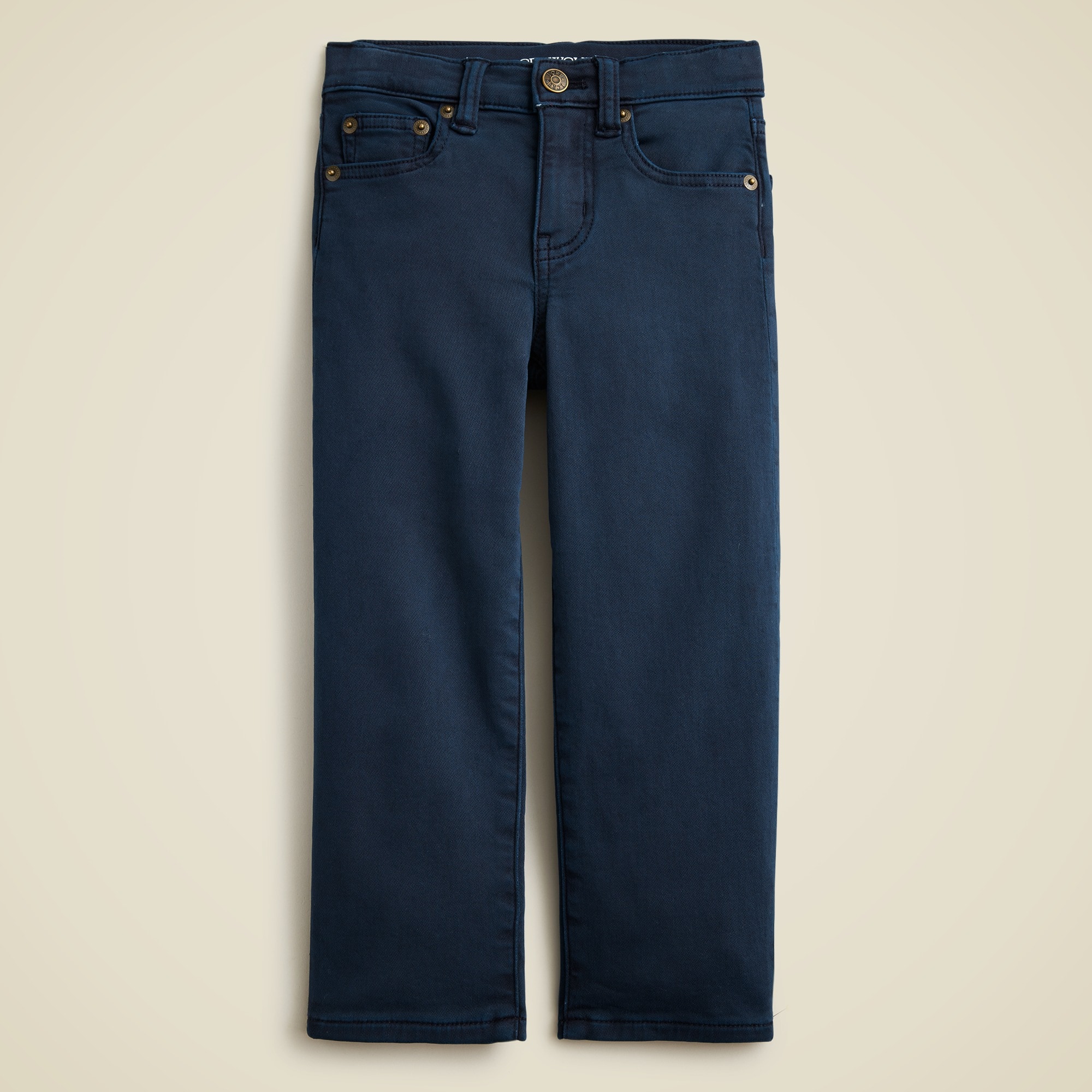  Kids' classic-fit garment-dyed stretch jean