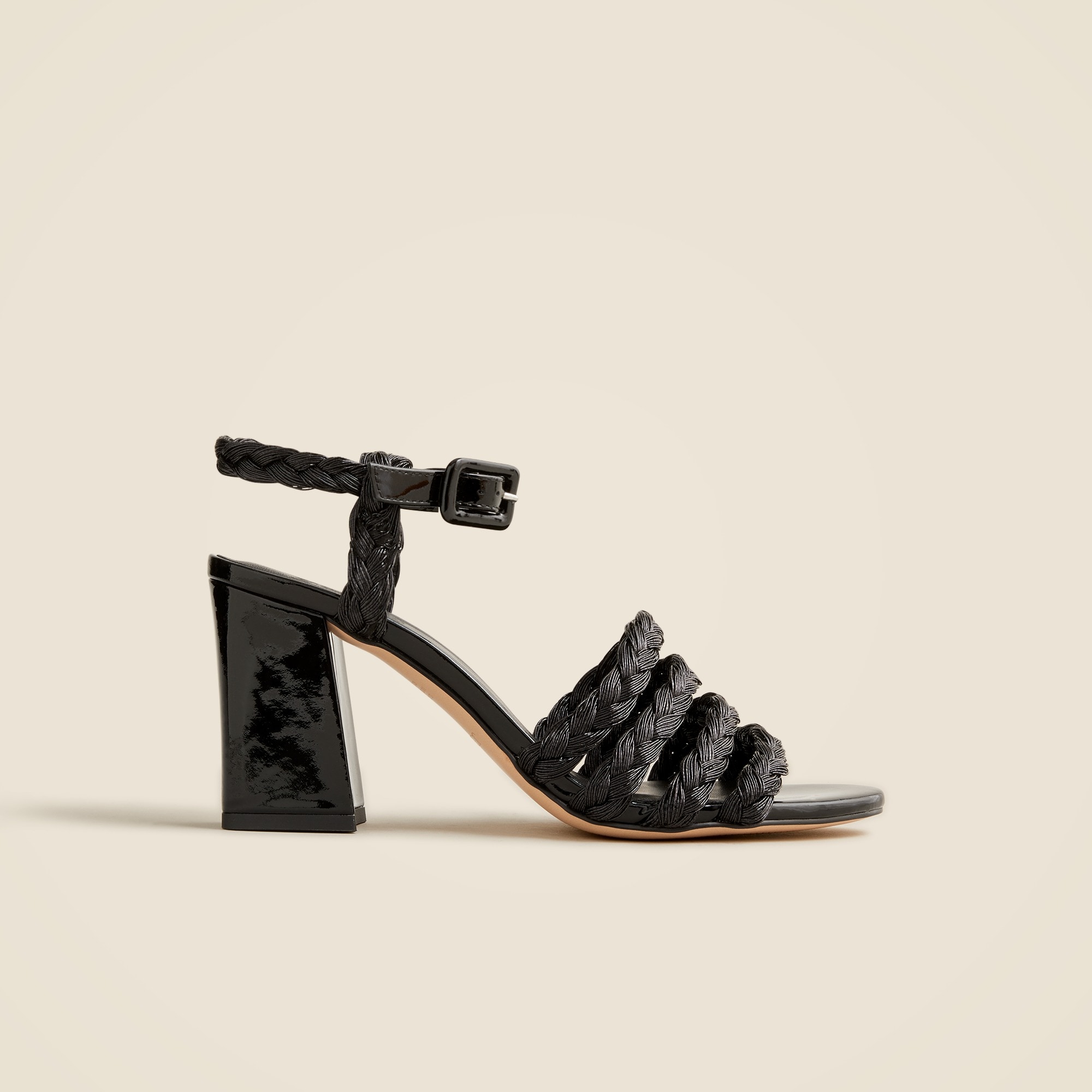 Maryam Nassir Zadeh X J.Crew braided block-heel sandals