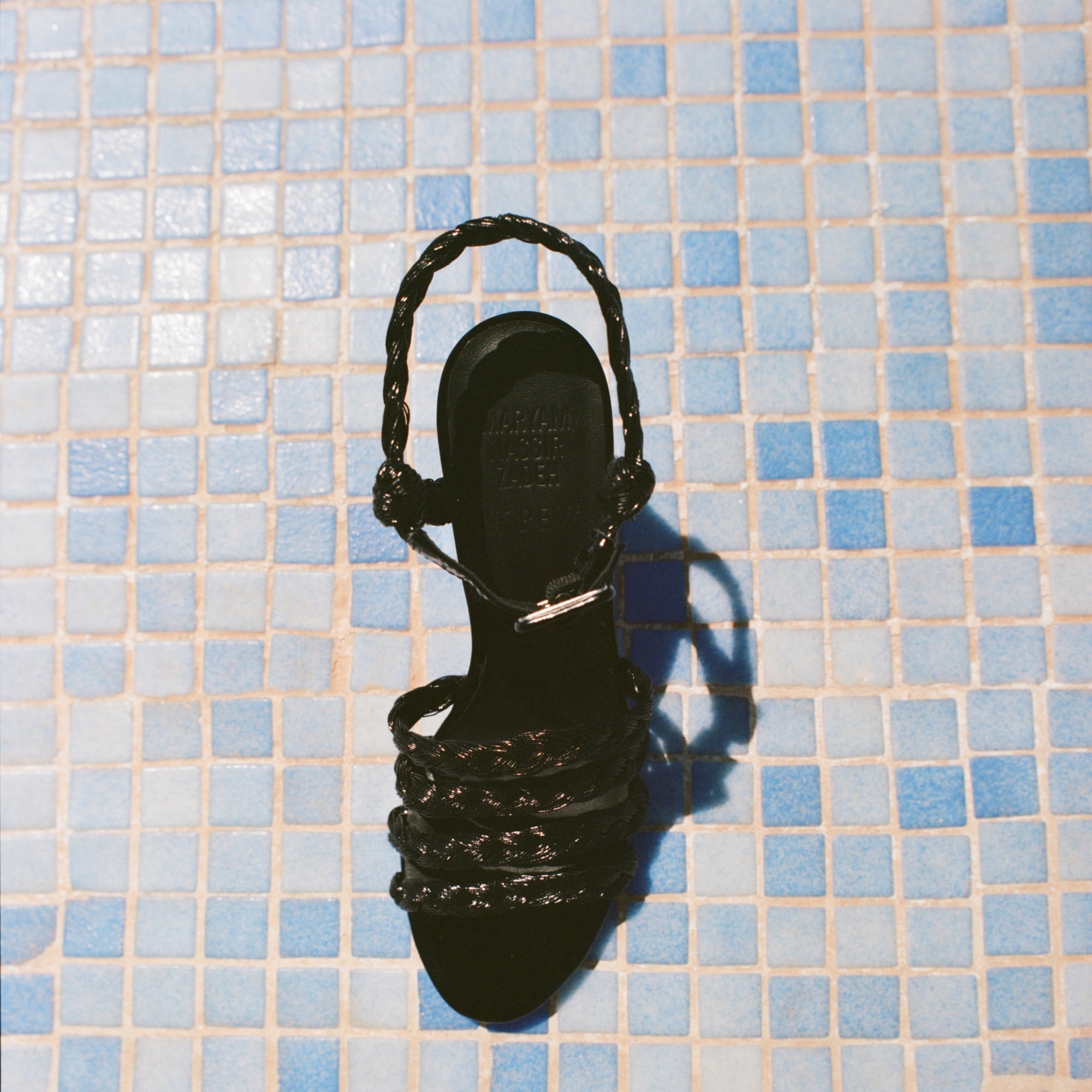 Maryam Nassir Zadeh X J.Crew braided block-heel sandals