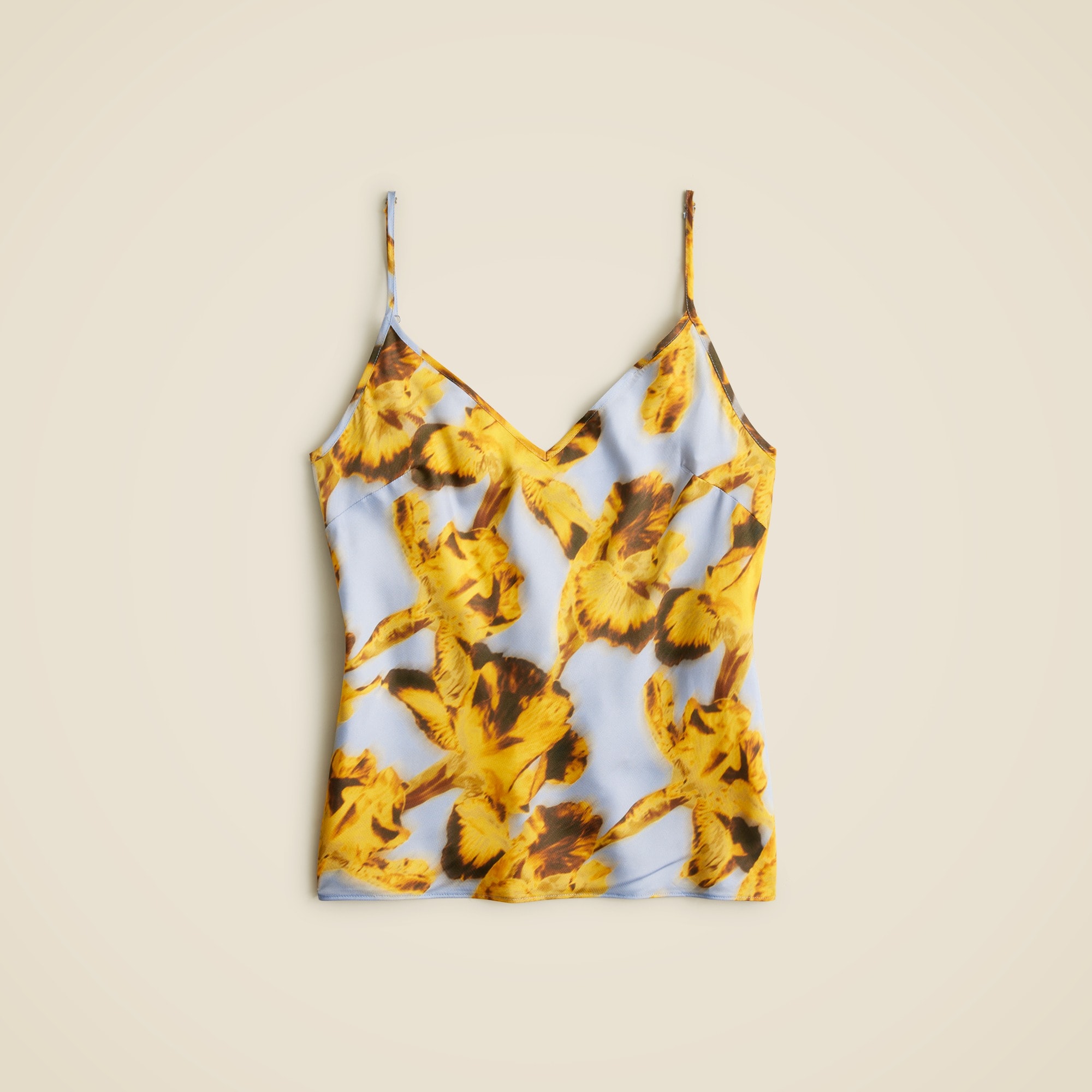  Drapey camisole in saffron floral