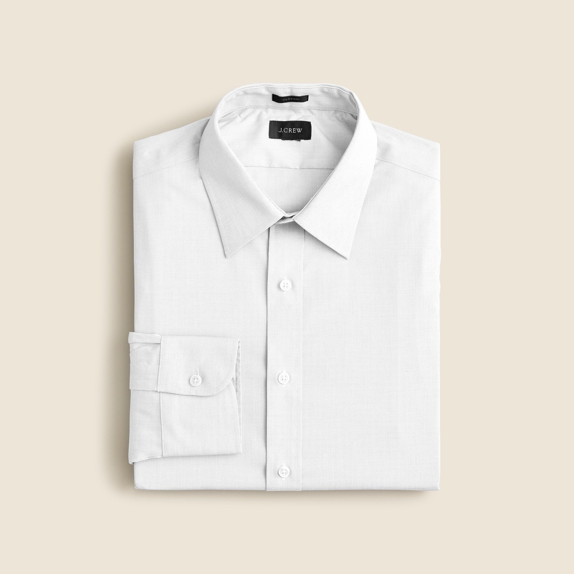 mens Bowery wrinkle-free dress shirt with point collar