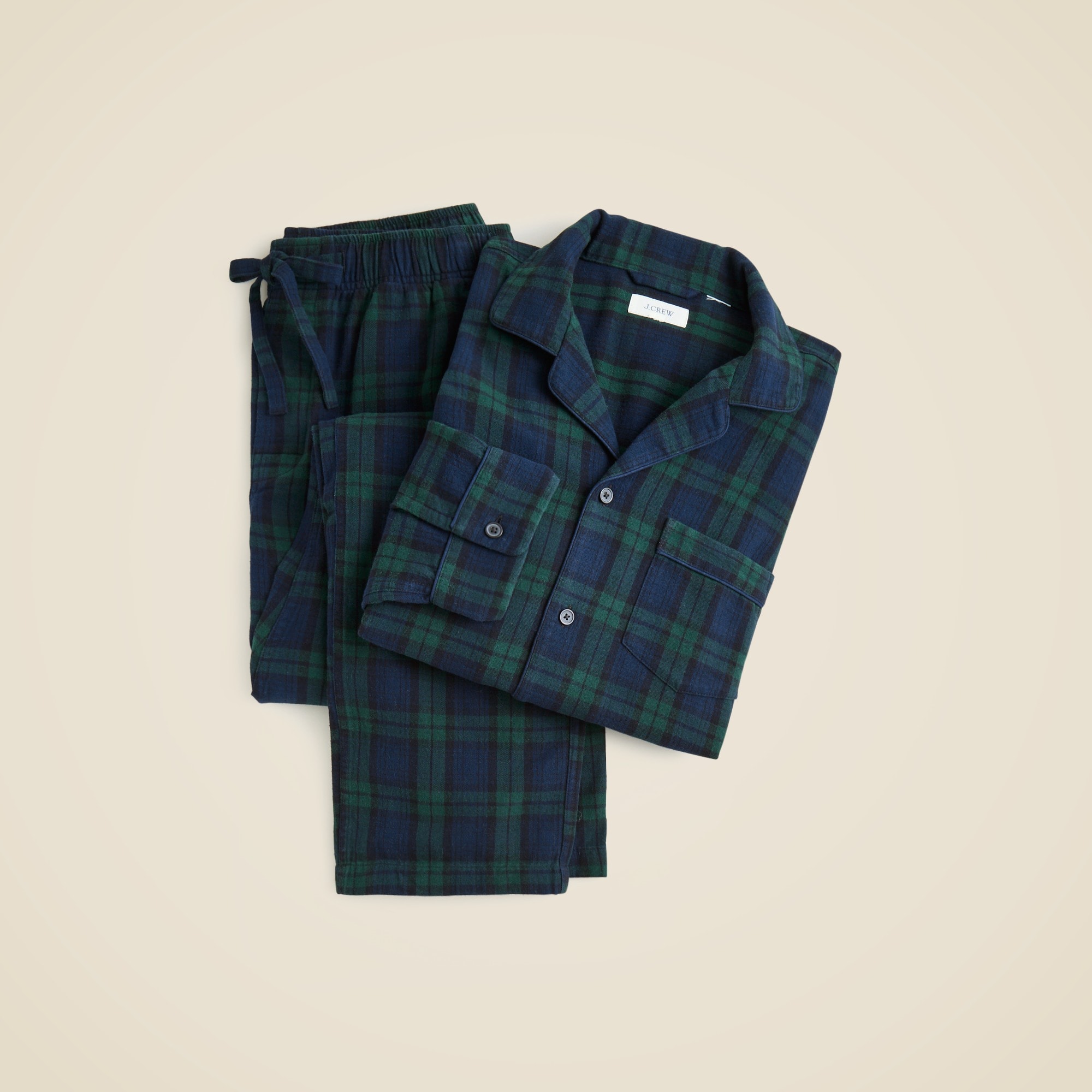 mens Flannel pajama set