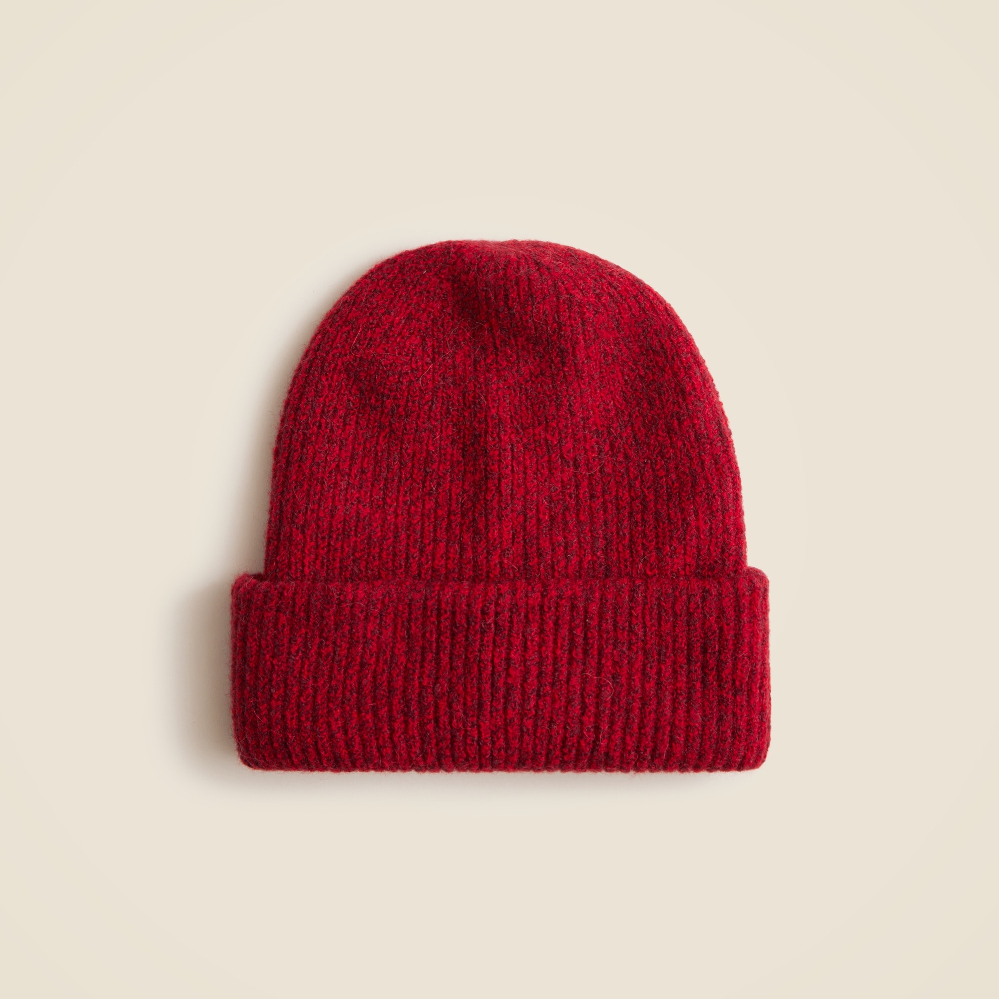 womens Marled beanie in Supersoft yarn