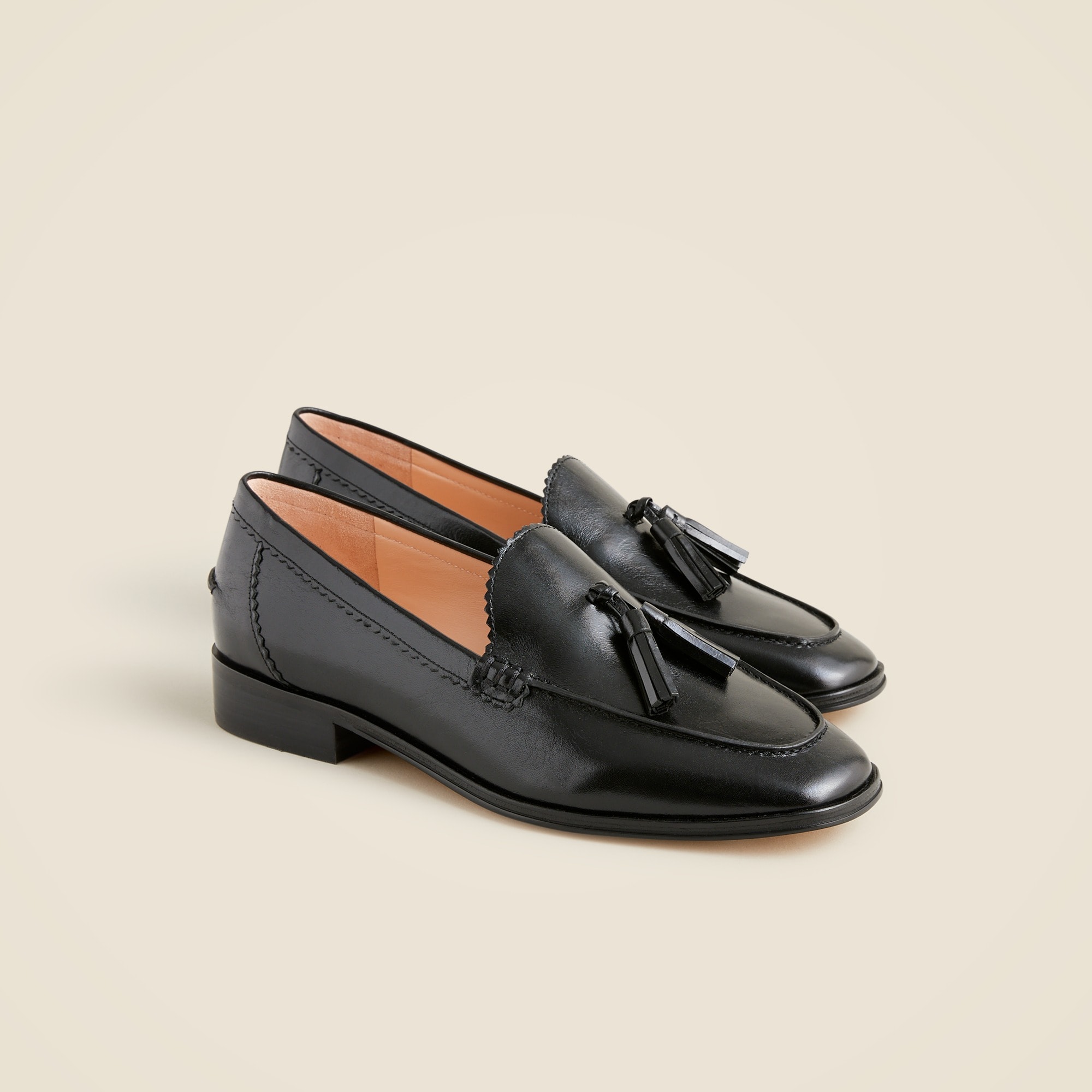 womens Maison tassel loafers in Italian leather