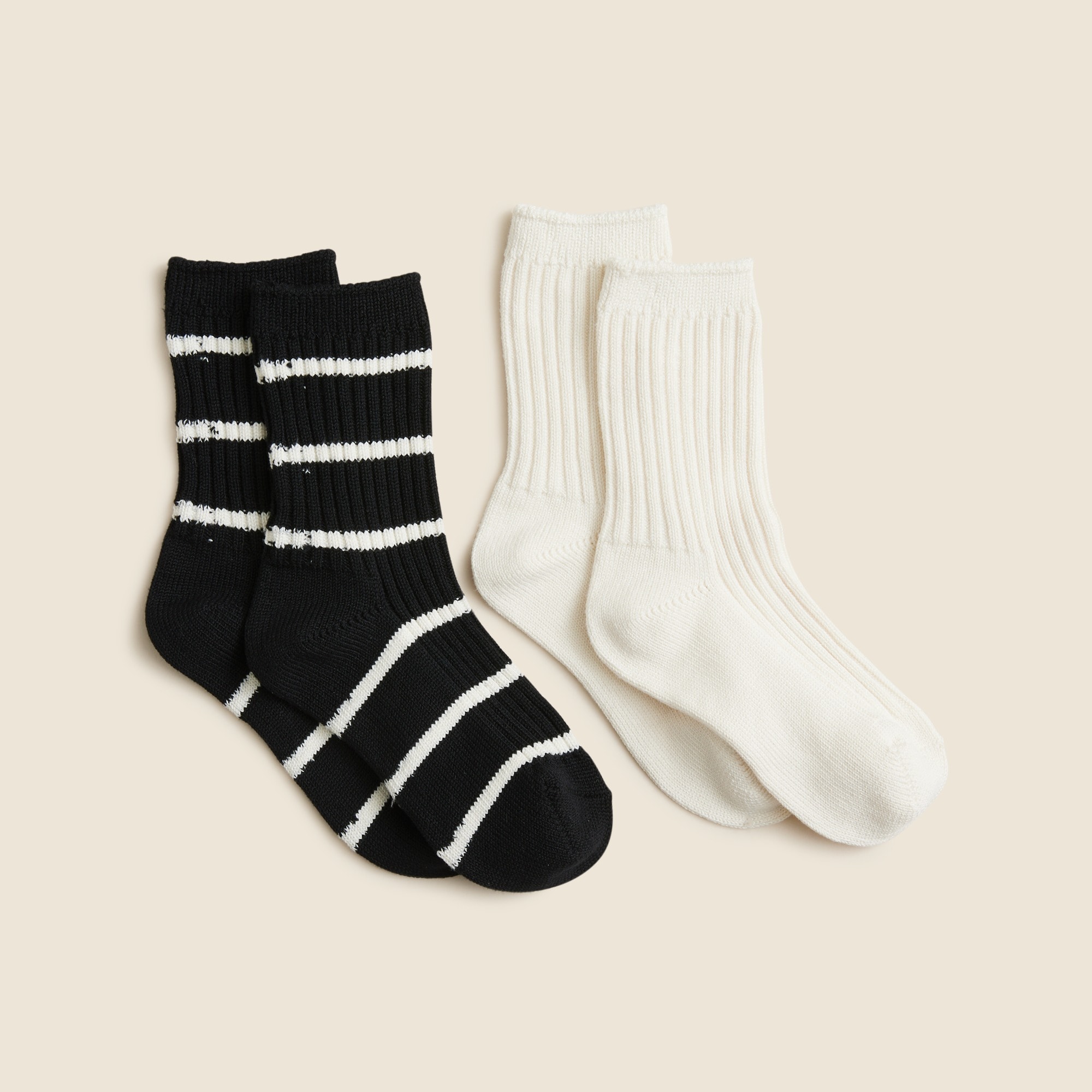 boys Kids' striped knit socks three-pack