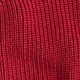 Ribbed cotton button-collar sweater RED OCHRE