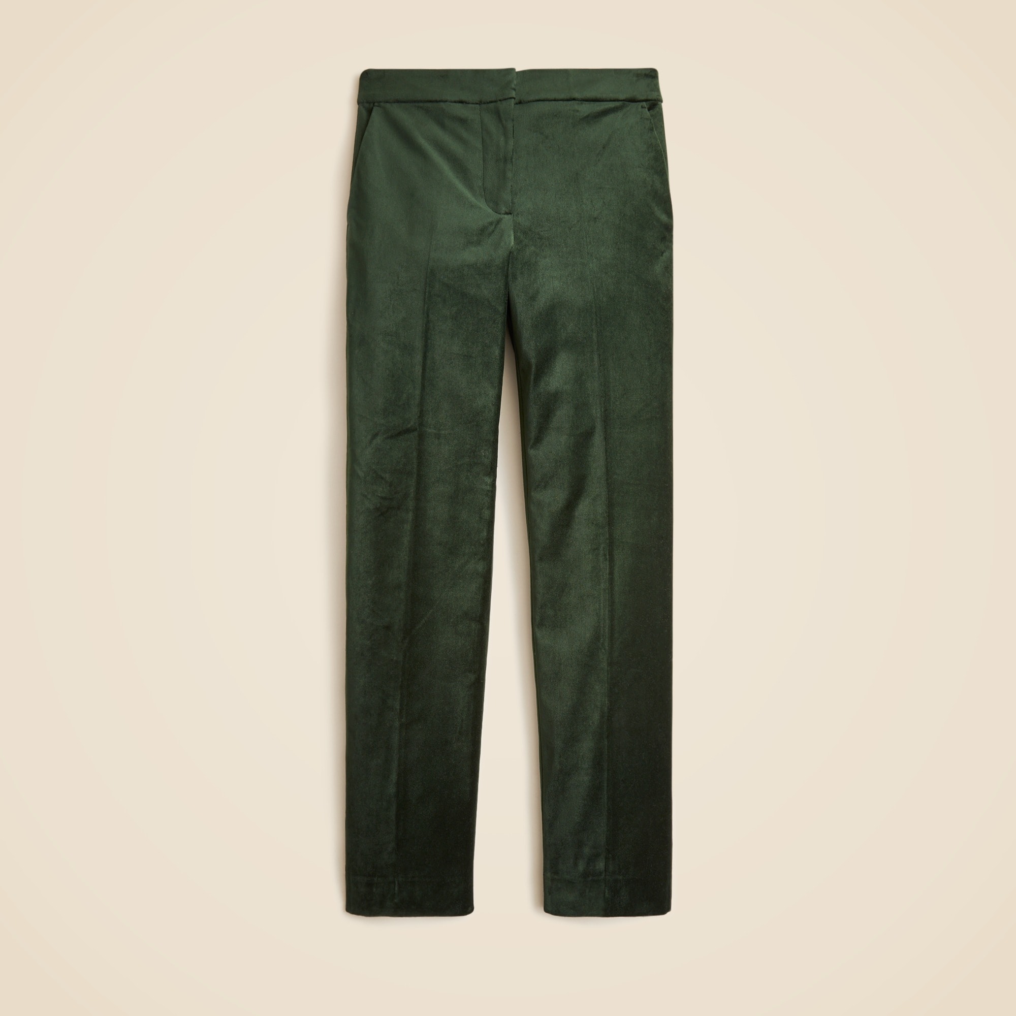 womens Kate slim-fit pant in velvet