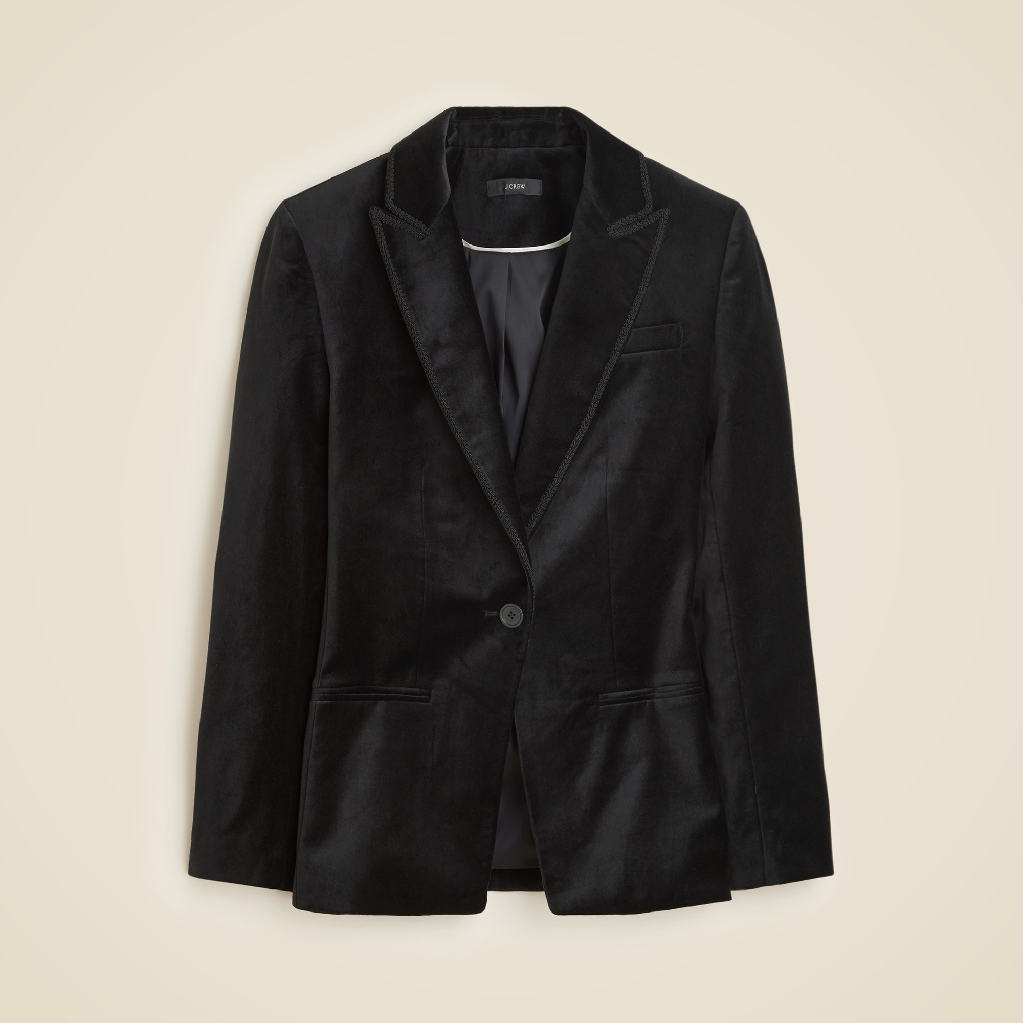 womens Alexandra blazer in velvet