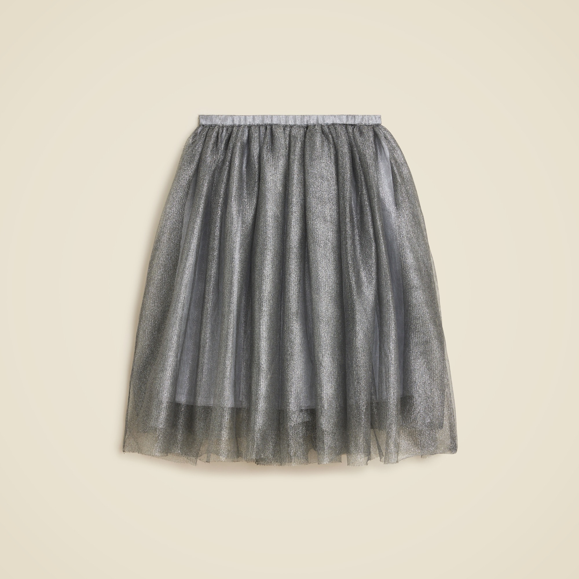 womens Collection ballet skirt in metallic tulle