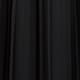 Pleated maxi skirt in drapey georgette BLACK