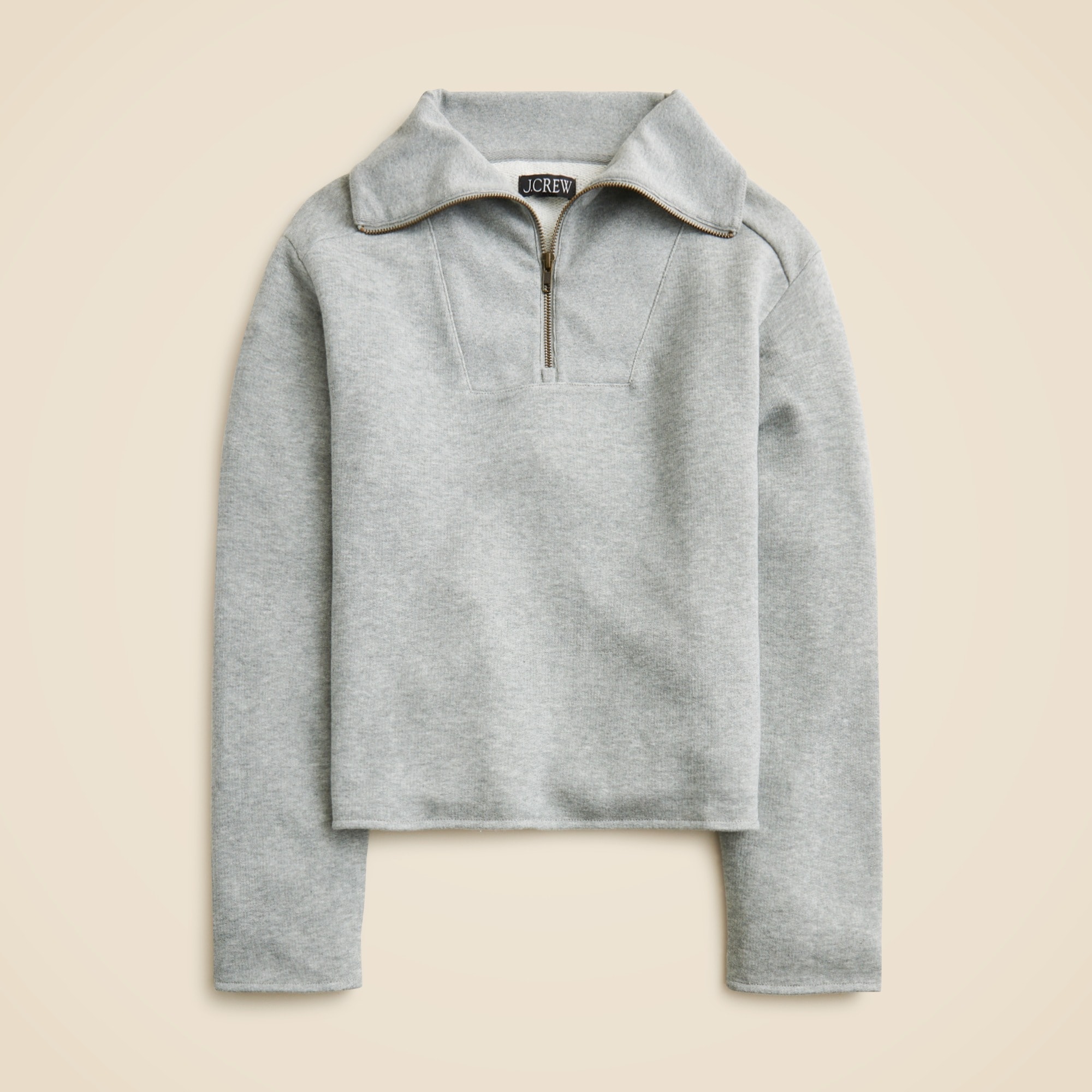 womens Heritage terry quarter-zip sweatshirt