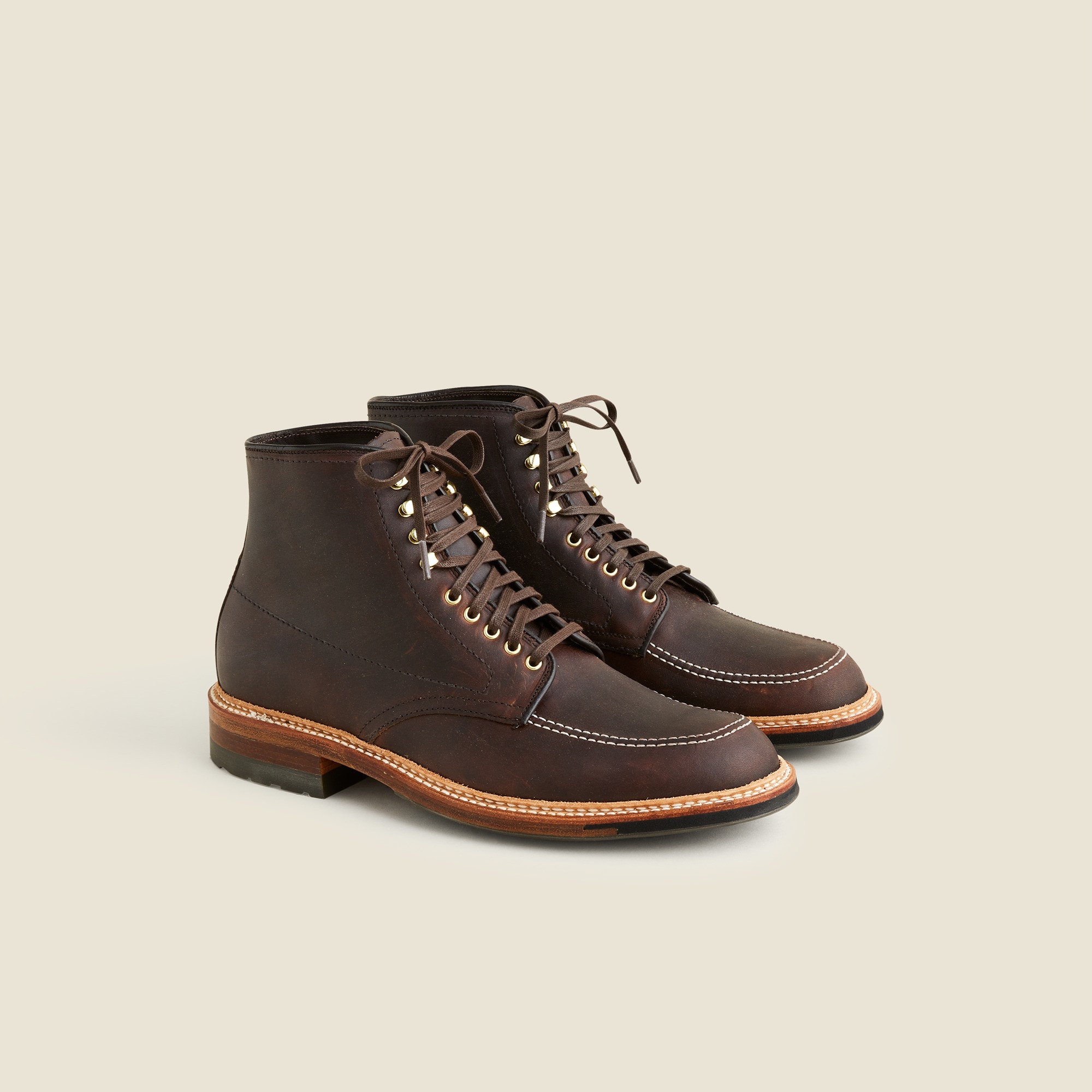 Alden® for J.Crew 405 Indy boots in kudu leather