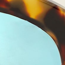 Cabana oversized sunglasses CARAMEL AZURE