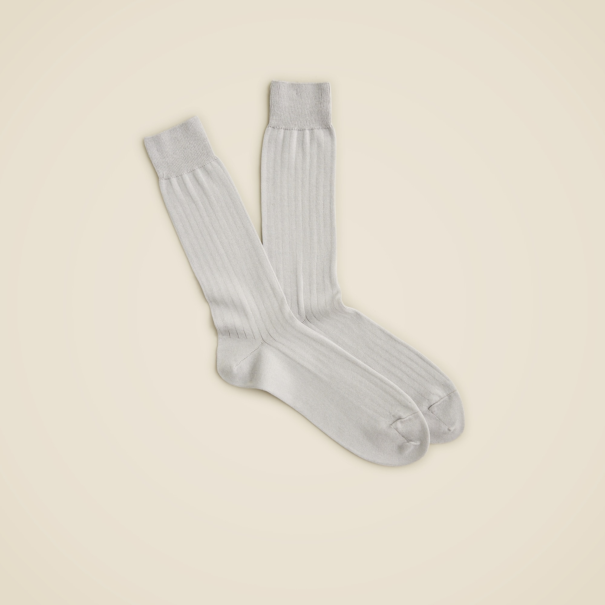 mens Ribbed dress socks