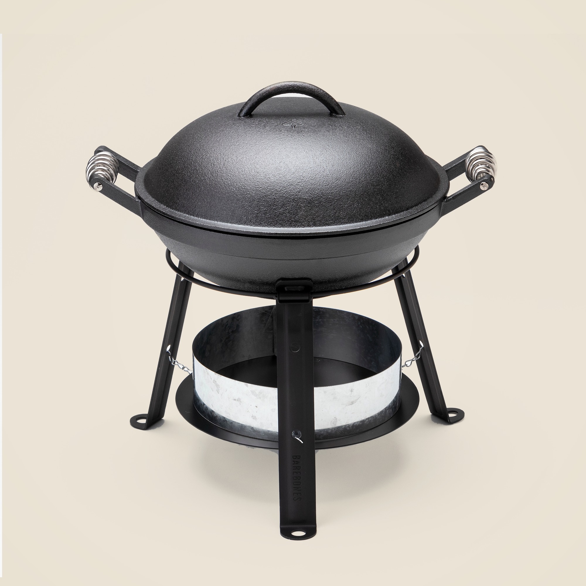 mens Barebones all-in-one cast-iron grill