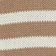 State of Cotton NYC Kittery sweater in stripe CAMEL