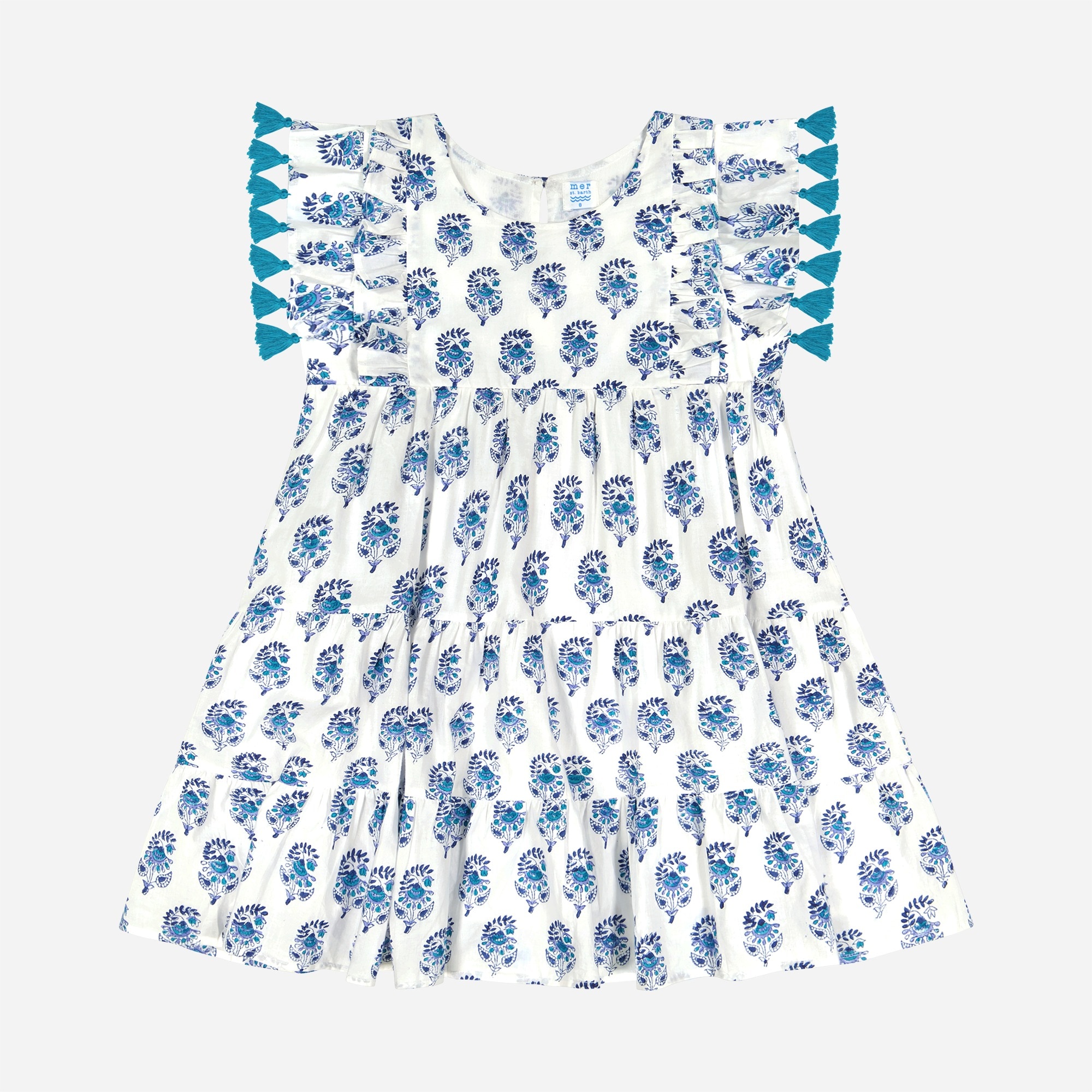 girls Girls&apos; Mer St. Barth&trade; Sophie tassel dress