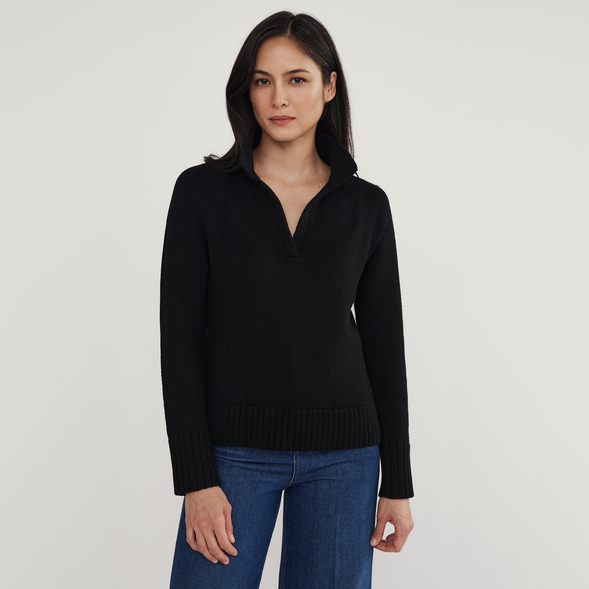 womens State of Cotton NYC Avery sweater-polo