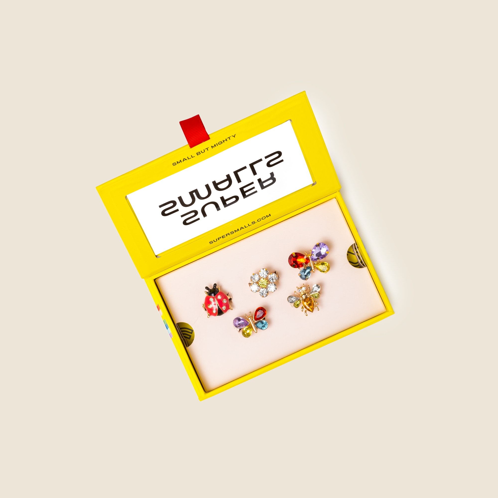 girls Super Smalls garden get-together rings set