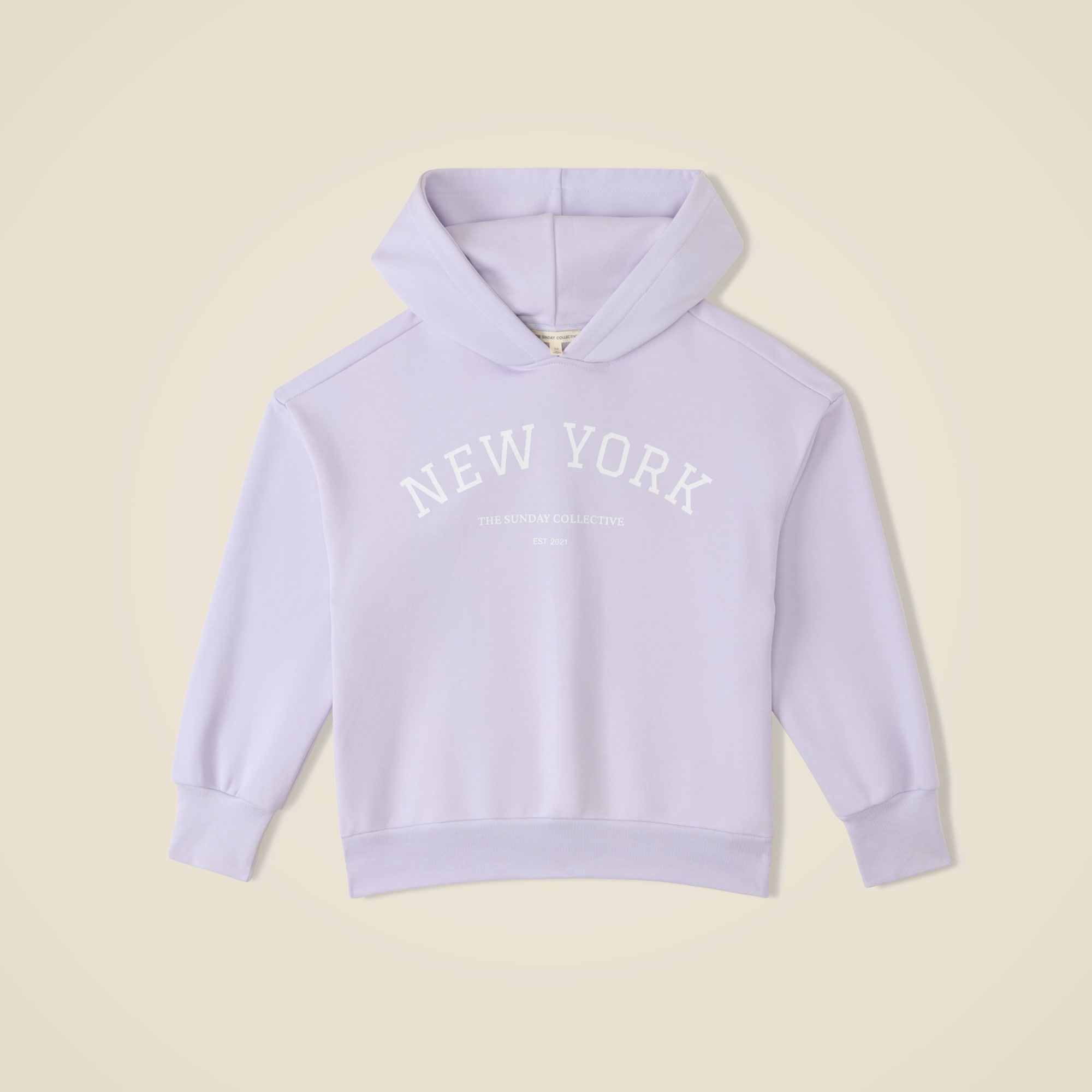 girls The Sunday Collective kids' organic cotton weekend hoodie